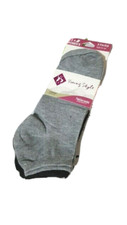 CALZINI CALZE DONNA 3 PAIA MISTI COTONE FANTASMINI SPORT BASSE RAGAZZA 35-40 Calze Ragazza price