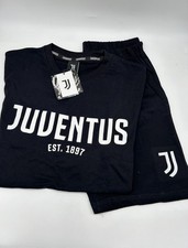 PIGIAMA RAGAZZO SOTTUOMO COTONE 100% MEZZA MANICA PANTALONCINO SICEM FC JUVENTUS Pigiami Ragazza price