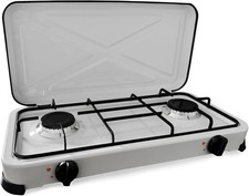 Fornello Gas GPL Basic Portatile Campeggio 1 2 3 4 Fuochi Fornellino coperchio Portatile price