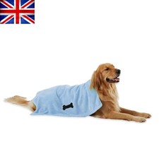 Asciugamano Toelettatura Animali Domestici Leggero Lavabile in Lavatrice, 41x23,5 in Blu Ricamato Towel Machine price