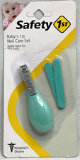 Safety 1st Baby's 1st Nail Care Clipper Smery Board Set, Sea Stone Aqua Teal Set Cura del Bebè price