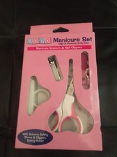 Set kit manicure neonato rosa nuovo per neonati bambini piccoli Set Cura del Bebè price