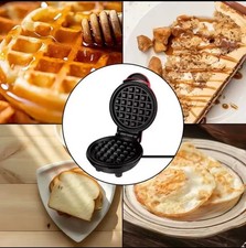 Mini macchina elettrica per waffle, sandwich e torte, antiaderente, ideale... Sandwich Macchine price
