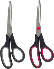 Merangue 8" Comfort Grip Scissors Assorted 12 Pack Scissors price