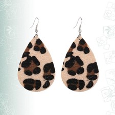 Orecchini Statement Vintage Moda Goccia Creativi Leopardati Gioielli Orecchini bijoux price