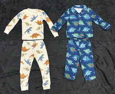 Set pigiama in pile dinosauro Carter's lotto 4 pezzi manica lunga aderente 2T Pigiami Bebè price