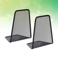 2 Pcs Supporto Per Libri Industriale Fermalibri Metallo Leggio Rete Di Ferro Leggio e supporto per libri price