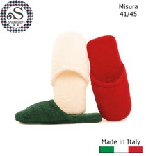 Ciabatte Spugna in cotone, ciabattine da casa, Pattine, Pantofole Uomo 41/45 Pantofole Uomo price