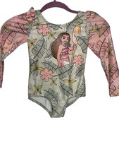 Costume da bagno Disney Principessa Moana manica lunga costume da bagno bambina bambina 4T Swimsuit Bebè price