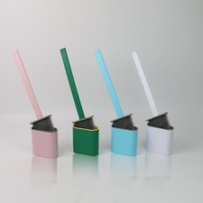 Set Spazzola e Porta Spazzole WC Accessorio Pulizia Bagno Silicone Toilet Brush price