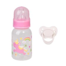 Set biberon rosa e ciuccio magnetico bianco per accessorio bambola neonato Set Feeding price