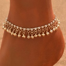 Cavigliera Bracciale Campanelle Cavigliera per Donna Catena Piede Spiaggia Gioielli Moda Anklet price