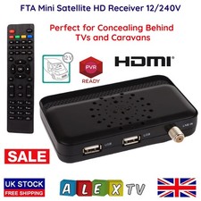 Free To Air DVB-S2 Full HD Mini Ricevitore Satellitare ​12v-240v per Campeggio Caravan Satellite Receivers price