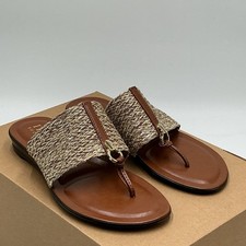 Sandali calzolai italiani Layna donna 6,5 oro marrone punta aperta slip on Eby4344 Sandali outdoor price