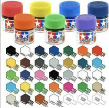 Vernici acriliche Tamiya 10 ml X + XF gamma completa barattoli di vernice per modelli - Revell, Airfix Oro Leaf Paint price