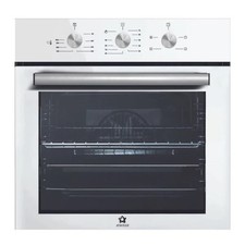 Forno da incasso 61 Lt 60 cm Ventilato 4 Funzioni Vetro Bianco B66 BIANCO Forni da incasso price