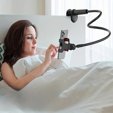 Supporto Telefono Collo d'Oca Flessibile Braccio Lungo Morsetto Letto Scrivania Telefono price
