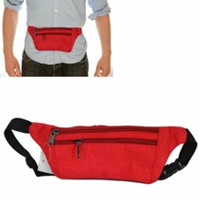 Marsupio borsello borsa unisex in tessuto cintura girovita custodia da viaggio Borsa Cintura Uomo price