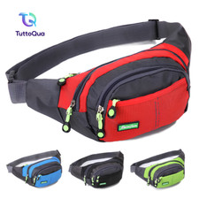 Marsupio Uomo Donna Sportivo Multitasche 4 Scomparti Borsa Lavoro Corsa Cintura Borsa Cintura Uomo price