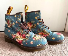 Stivali Dr Martens motivo floreale - UK 6 Stivali donna price