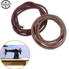 CINGHIA DI CUOIO PER MACCHINA DA CUCIRE MACCHINE PER CUCIRE 180CM 5MM CON-GANCIO Macchina da cucire price