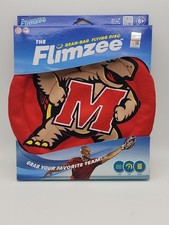 NCAA Maryland Terrapins Logo Inverso Flimzee Bean Bag Disco Volante 10" - NUOVO Bean Borsa Sedia price