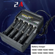Caricabatteria 4 Slot Carica Batterie Li-ion Ricarica USB Indipendente Portable Caricabatterie - Power Bank price
