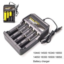 Caricabatteria 4 Slot 4.2V Batteria Li-ion Ricaricabile Spina USB Portatile Portable Caricabatterie - Power Bank price