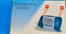 PROJECTOR CLOCK.Orologio da Parete-Sveglia-Ora-Temperatura-Schermo LCD. NUOVO. Projector Schermo price