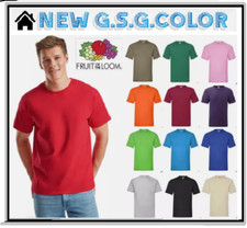 maglietta uomo T-shirt Valueweight maniche corte 100% cotone FRUIT OF THE LOOM T-shirt uomo price