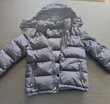 Polo Ralph Lauren Big Boys Ripstop Down Puffer giacca con cappuccio blu navy S (8) $185 Giacca Ragazzo price