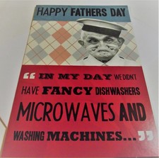 Biglietto Auguri Festa del Papà...Nella Mia Giornata Non Avevamo Lavastoviglie Fantasia Dishwashers price