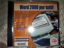 Word 2000 Per Tutti EVVIVA SOFTWARE CORSO PROGRAMMA PC OFFICE MICROSOFT STAMPE Software per ufficio price