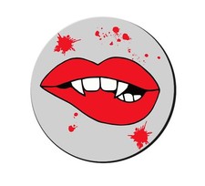mouse pad tappetino pc con disegno bocca rossa idea regalo Disegno Pad price