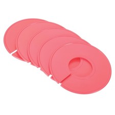6 Pezzi Divisori per Vestiti, Divisori Taglia Appendiabiti Separatore Rotondo, Rosso Divider & Separator price