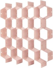 Cassetto divisorio separatore armadio armadio armadio nido d'ape divisorio intimo rosa Divider & Separator price