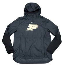 Giacca a vento Nike Purdue Boilermakers uomo grande Dri-FIT con cappuccio nero oro Cappotto outdoor price