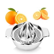 Spremiagrumi Manuale in Acciaio Inox, Spremi Limone, Diametro 17 Cm, Lavabile Spremiagrumi price