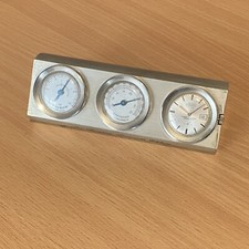 Orologio da scrivania, termometro e igrometro, table desk clock horloge Scrivania Clock price