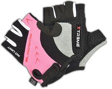 donna sport ciclismo Outdoor bicicletta mezza dito guanti gel imbottita PALMA Guanti outdoor price