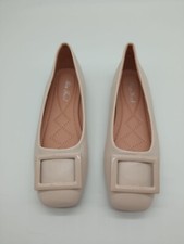 PROMO scarpe donna ragazza primavera estate ballerine tacco basso beige Scarpe Casual Ragazzo price