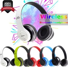 Cuffie p47 Wireless bluethoot cuffia PIEGHEVOLI smartphone microfono pc stereo Cuffie price