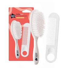 Tommee Tippee Set Spazzola e Pettine Nursery Cura Capelli Bambino Set Igiene 0m+ NUOVO Hair Brush-Comb Bebè price