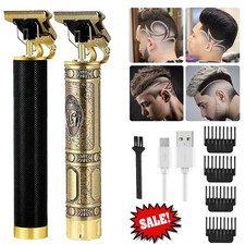 Tagliacapelli uomo tagliacapelli rasoio taglio barba senza fili barbiere lama a T venditore US Hair Clippers price