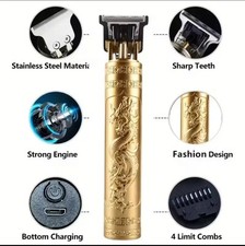 Tagliabarba / Tagliacapelli con 4 testine. Edizione Drago Oro Hair Clippers price
