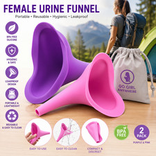 Imbuto orinatoio femminile portatile donna stand up dispositivo pipì campeggio viaggio WC Regno Unito Urinal price