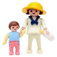 Playmobil personaggio ragazza vittoriana bianca cappello bebè biberon casa Cappello Bebè price