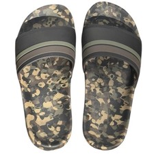 Quiksilver Infradito Uomo Mimetico Slide Nero Verde Traspirante Uomo 10 Usato in Ottime Condizioni Sandali Unisex price
