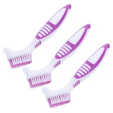 3 Pezzi Spazzole Pulizia Guscio Tartaruga Riutilizzabili Viola ABS Durevoli Strumenti Rimozione Fango Brush price