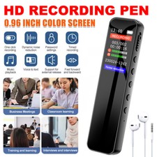 Supporto 128GB Registratore Vocale Digitale Dittafono Audio MP3 Dispositivo di Registrazione Suono Voice Recorders price
